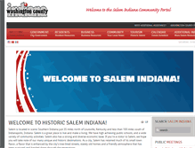 Tablet Screenshot of cityofsalemin.com